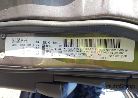 2017 Jeep Cherokee Limited Fwd z USA, uszkodzony, nr VIN 1C4PJLDB6HW516882